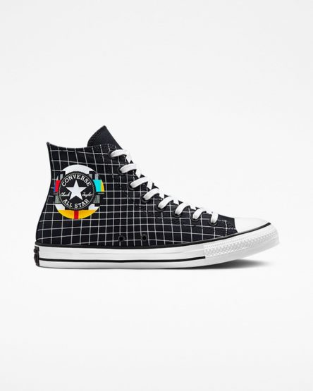 Dámské Boty Vysoké Converse Chuck Taylor All Star Color Grid Bílé Viacfarebný Hnědé | CZ FWOA50